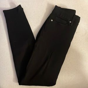 Good American Good Legs Skinny Jeans - Black - Size 30 / Size 10